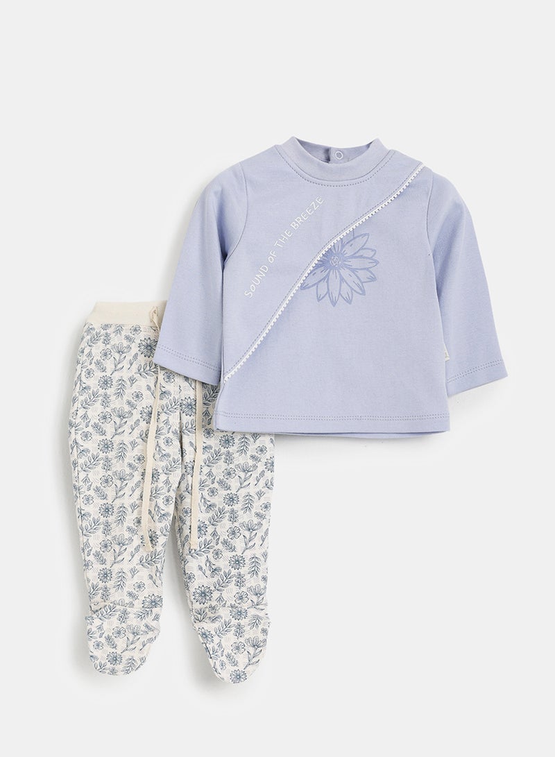 Junior Baby Girls Pyjama Set - Image 1